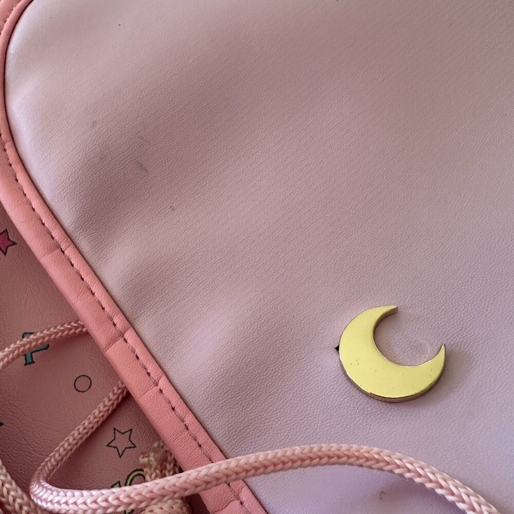 Sailor Moon Pink School Backpack Luna Large 17”X14” In the Name Of The Moon - Picture 11 of 16